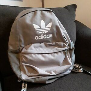 Adidas khaki backpack